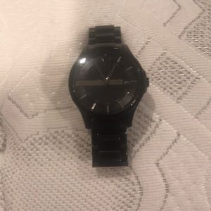 Black Armani Exchange Watch